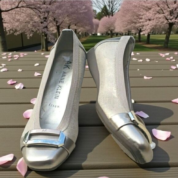 New Ak Anne Klein iflex Flat Shoes - Picture 4 of 10